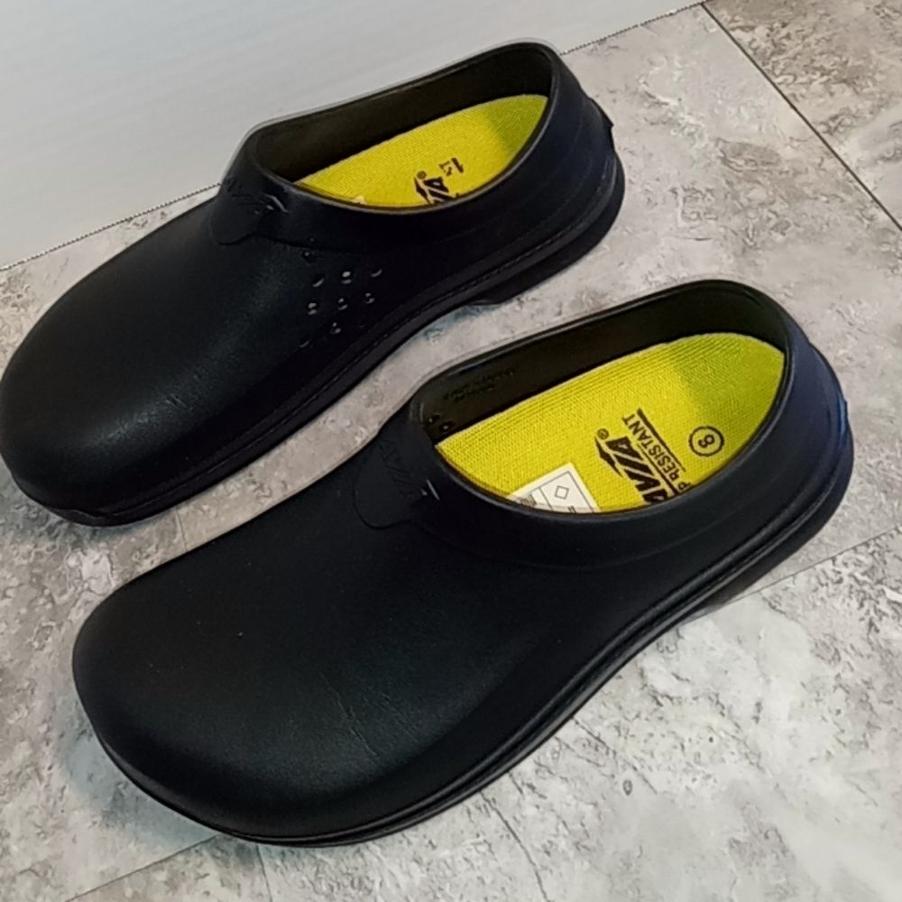 Avia Flame Slip Resistant Clogs for Women, Slip On Work Shoes Size 8 - Picture 13 of 13